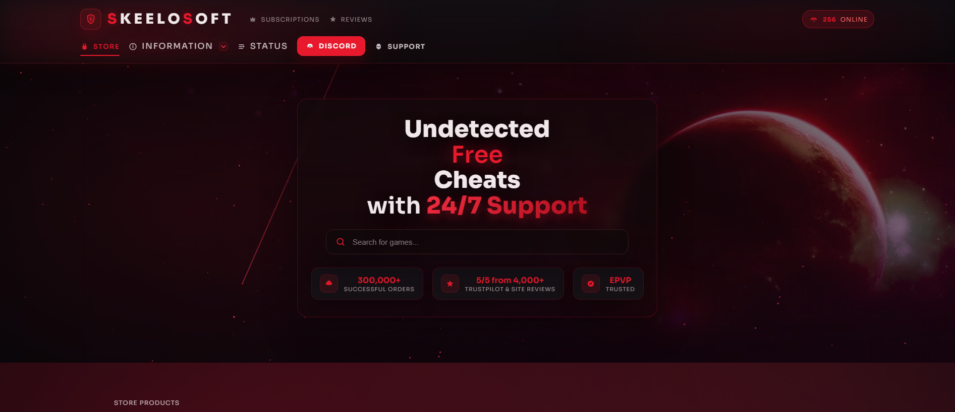 Screenshot of skeelosoft.com