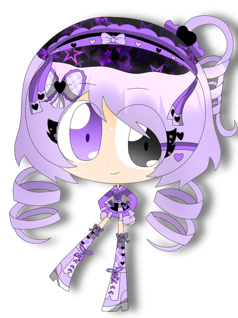 Starglitter purple cake.png