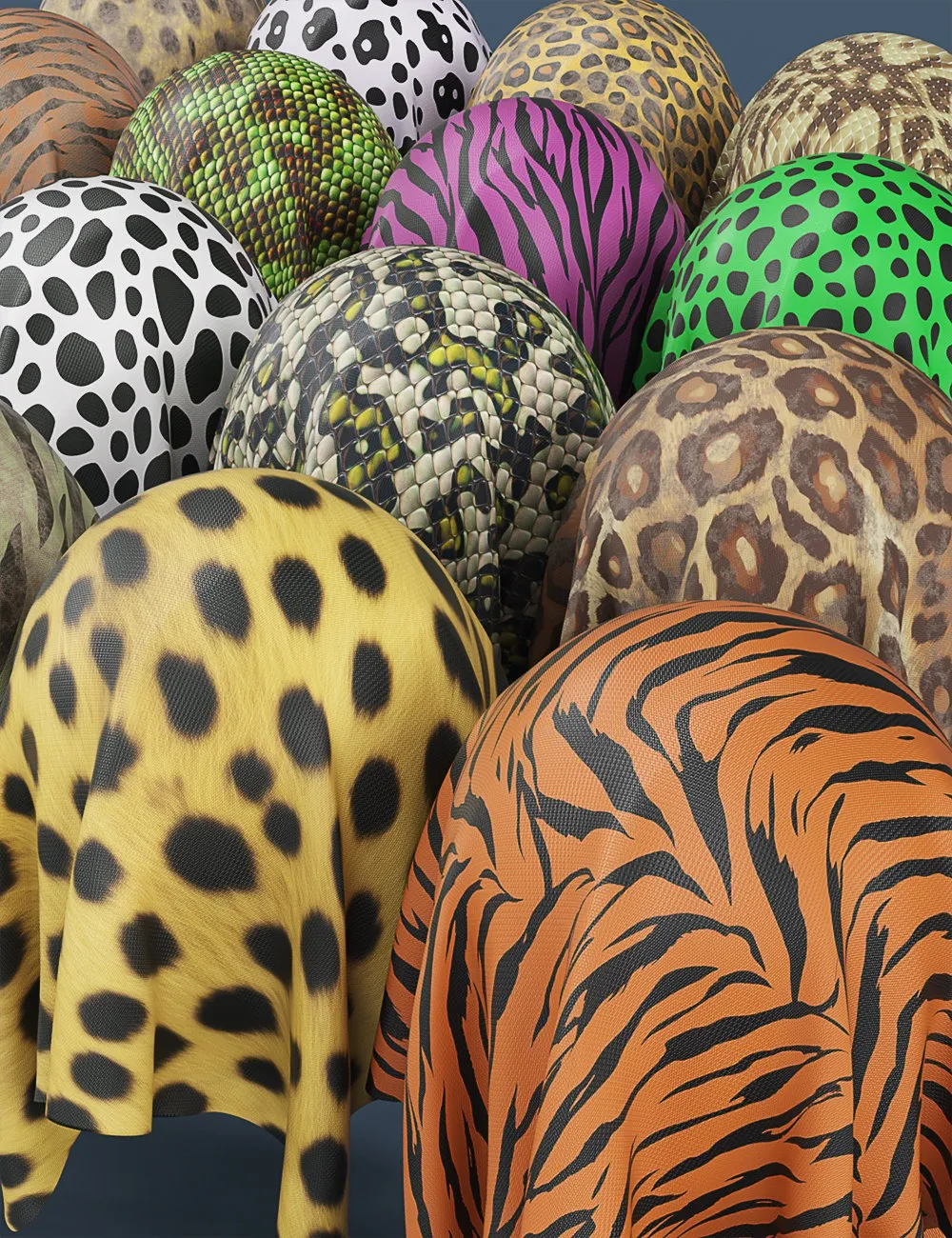DD PBR Animal Print Fabric Shaders for Iray Vol 2new DD PBR Animal Print Fabric Shaders for Iray Vol 2new
