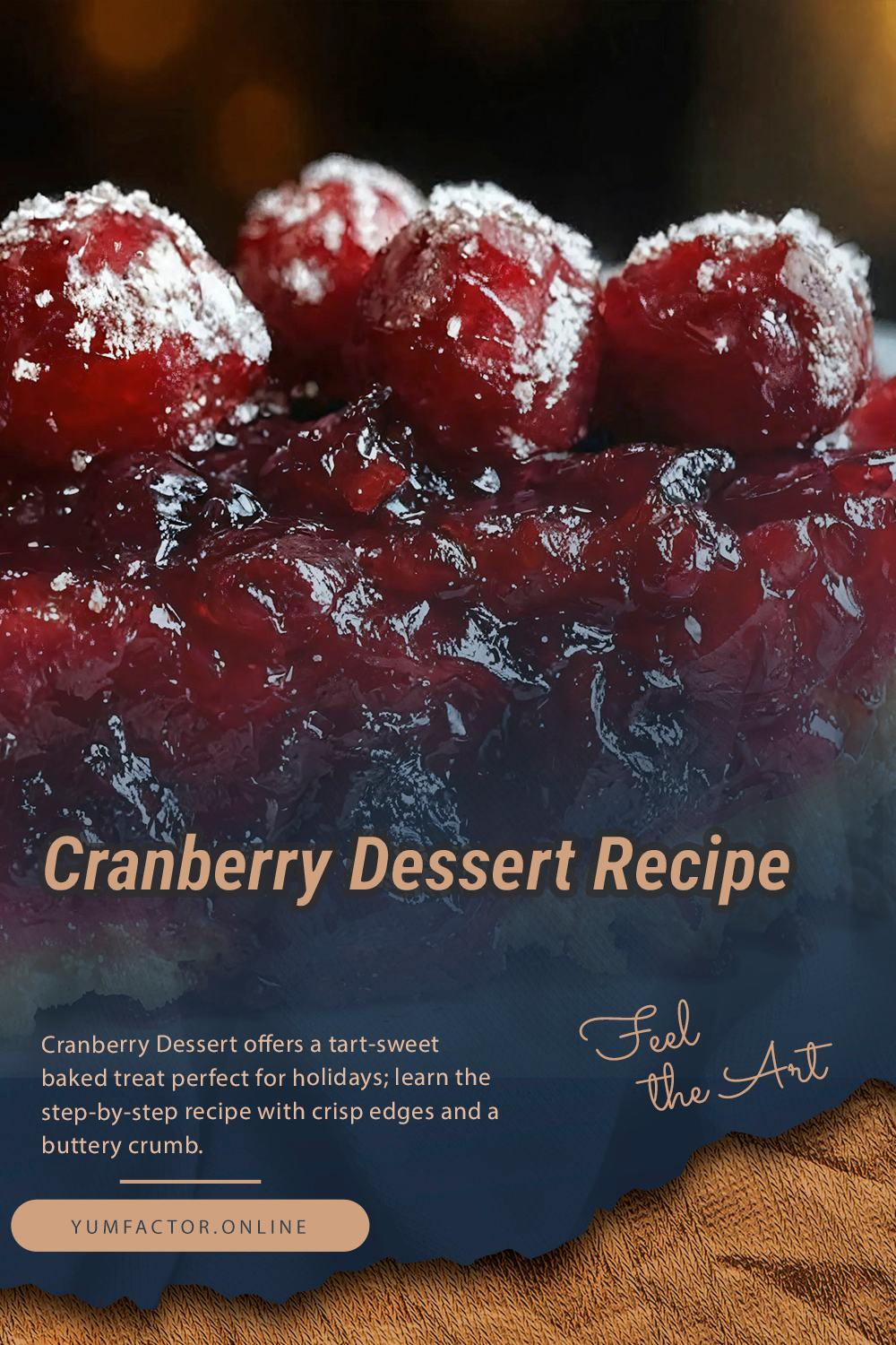 Cranberry Dessert Recipe