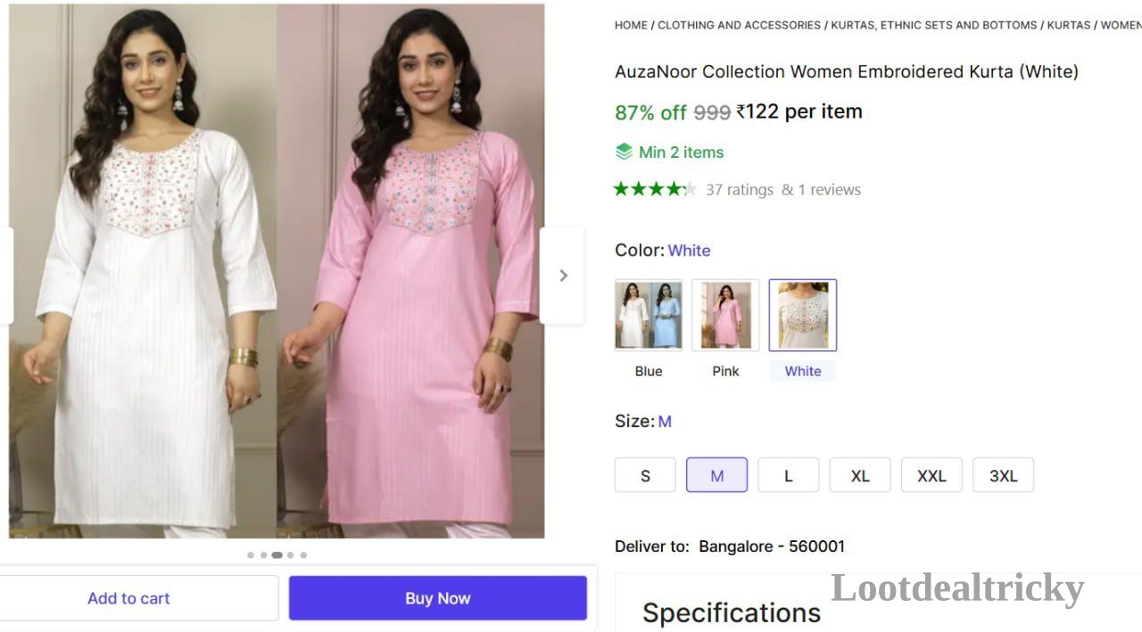 Women S Embroidered – Just ₹122 | Top Unbeatable Deal