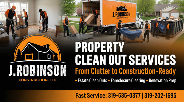 J Robinson Property Clean Out