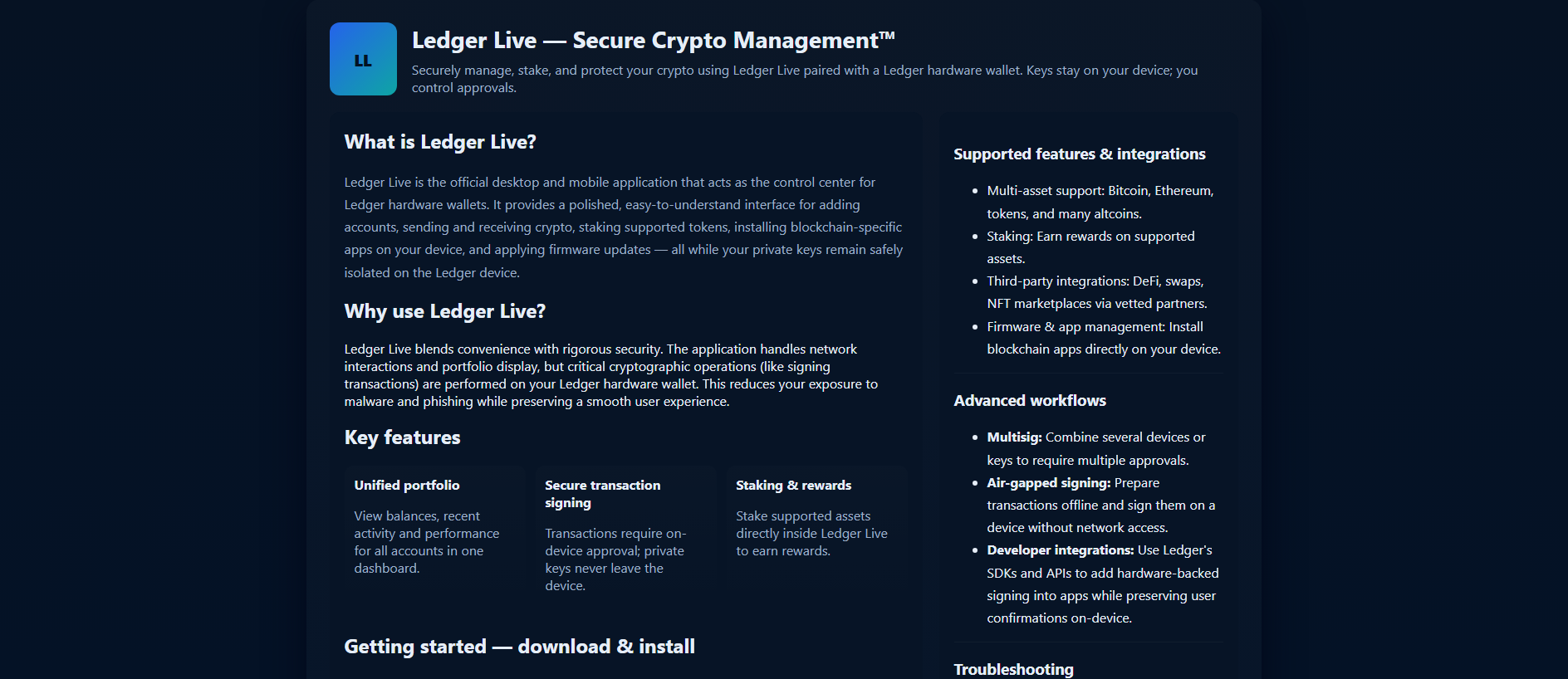 Screenshot of access-liveledgeer-learn.pages.dev