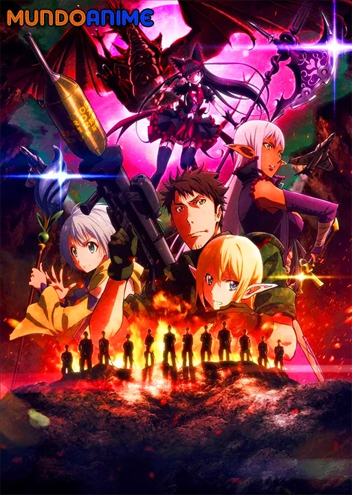 Gate: Jieitai Kanochi nite, Kaku Tatakaeri Part 2 HD ligero y Full HD