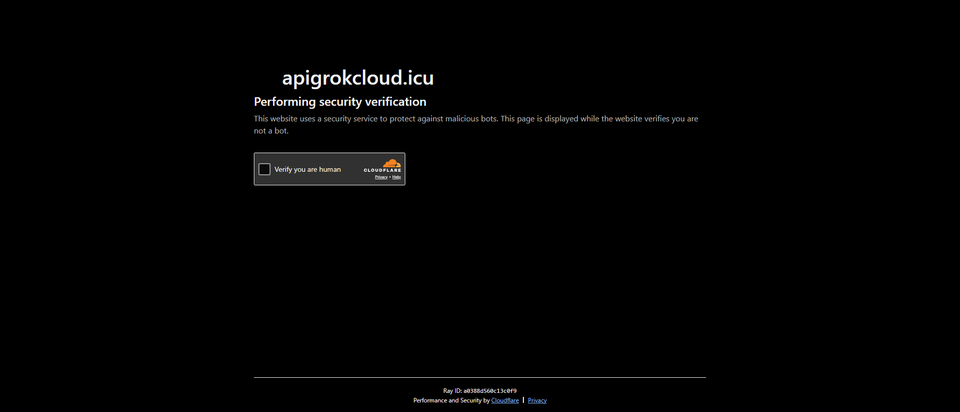Screenshot of apigrokcloud.icu
