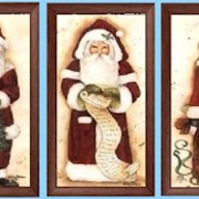 Santa-Paintings