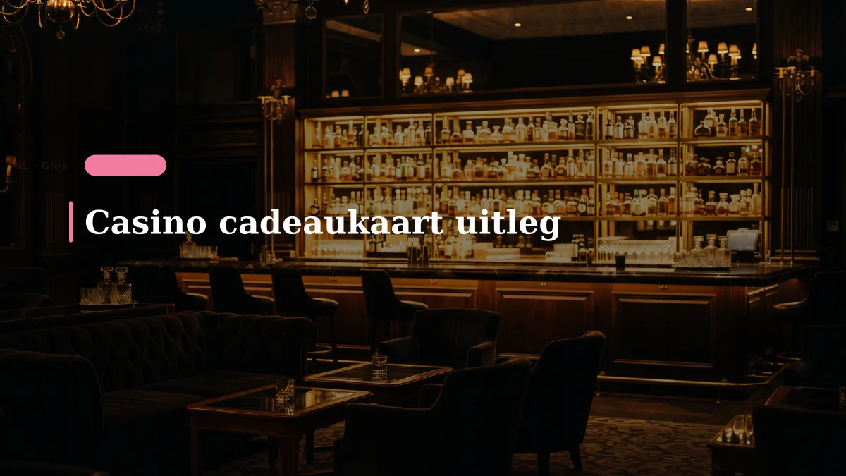 Casino cadeaukaart uitleg