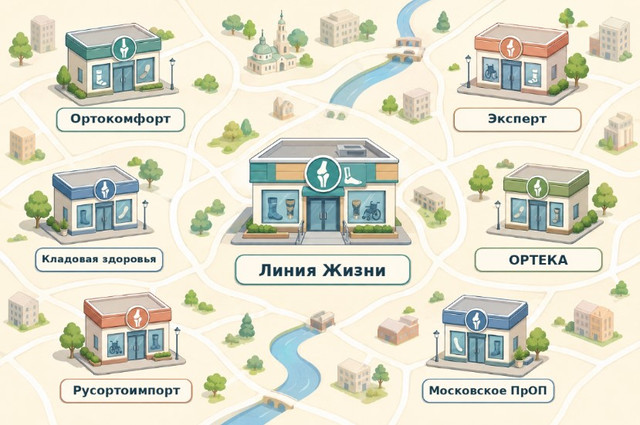 Ортопедические салоны Рязани – актуальный список магазинов
