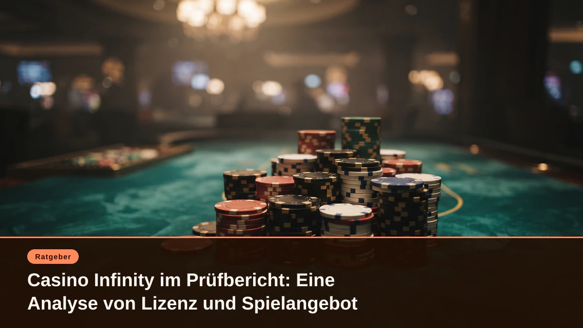 Casino Infinity im Prüfbericht: Eine Analyse von Lizenz und Spielangebot