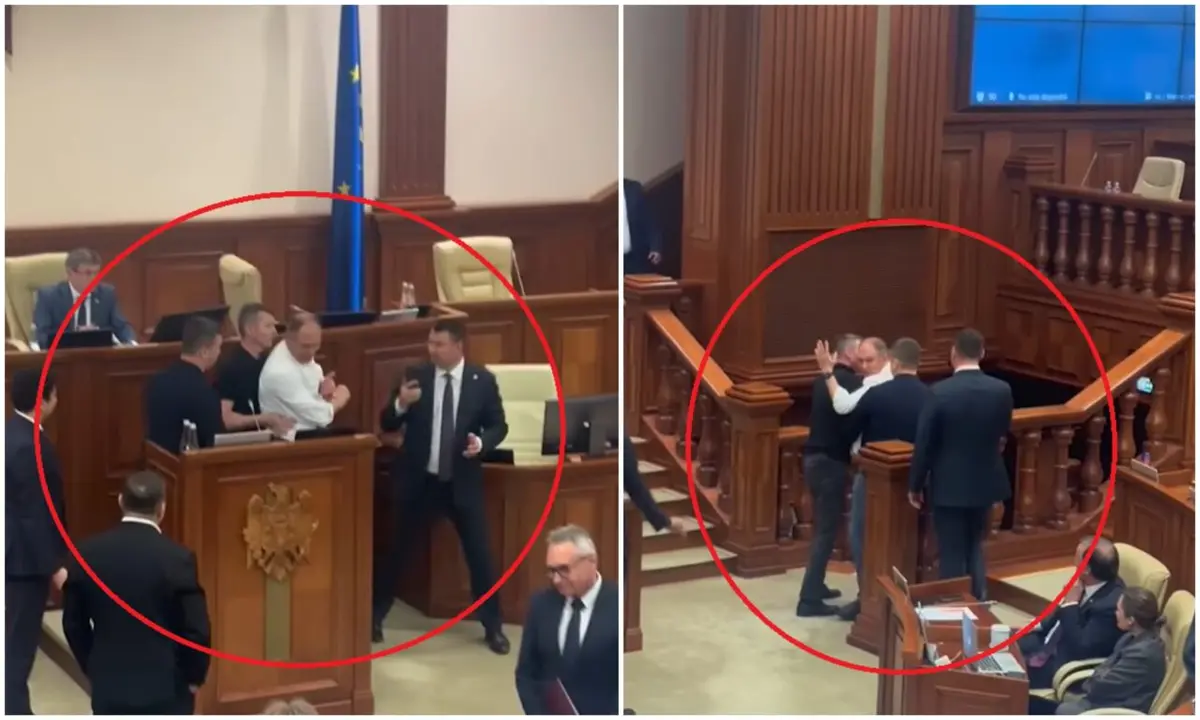Primarul Chișinău, dat afară din Parlament
