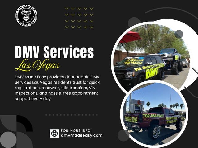 When these enter the queue, they naturally slow down the flow. Even if your task is simple, you still get impacted because everything runs in the same system at dmv services las vegas locations.

DMV Made Easy

Address: 8615 W Flamingo Rd, Las Vegas, NV 89147, United States
Phone Number: +17022413662
Find Us On Google Map : https://goo.gl/maps/BJNY18FeVELkd5ye8

Read Our Blog:
https://dmvmadeeasyvegas.blogspot.com/
https://dmvmadeeasy.medium.com/
https://dmvmadeeasyvegas.yooco.org/

More Links:
https://linktr.ee/dmvmadeeasy
https://www.slideshare.net/DMVMadeEasy/
https://soundcloud.com/dmvmadeeasy