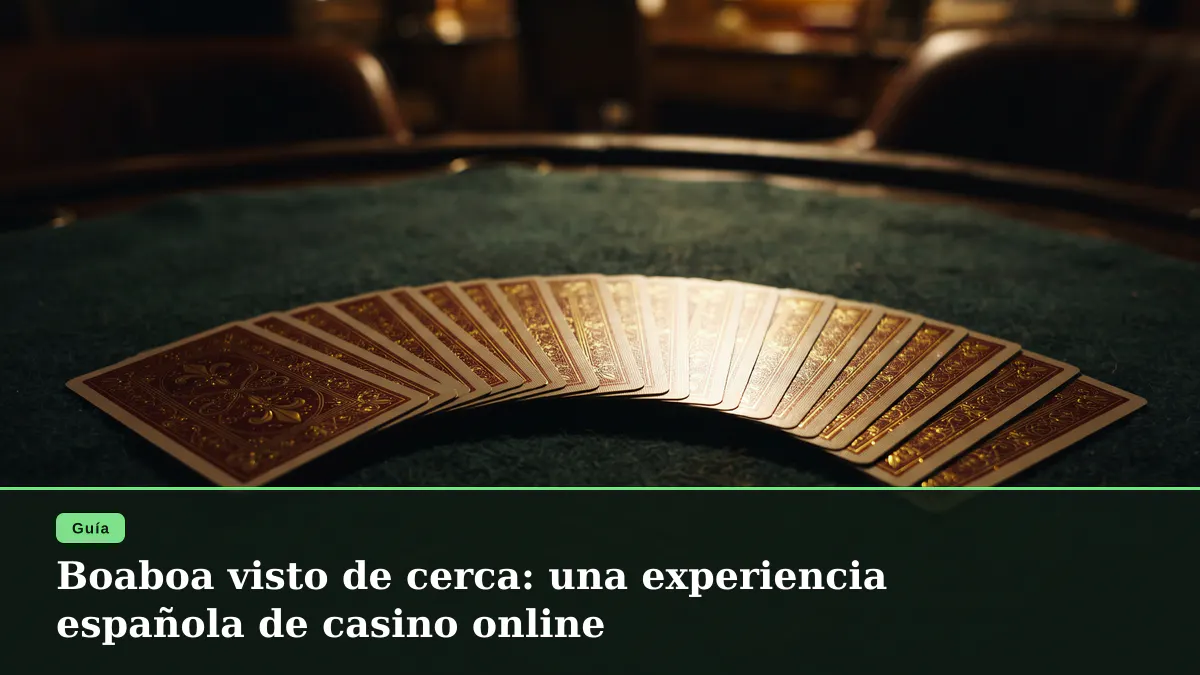 Boaboa visto de cerca: una experiencia española de casino online