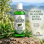 OLEO CAPILAR E CORPORAL 120ML ALECRIM - KOSNATTUS - foto 2