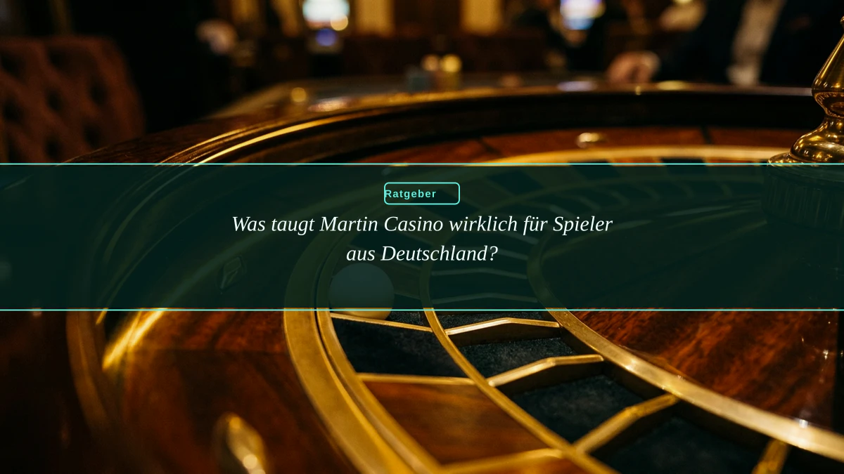 Was taugt Martin Casino wirklich für Spieler aus Deutschland?