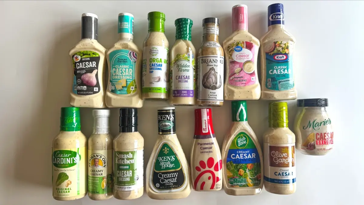 The Ultimate Ranking of Bottled Caesar Salad Dressings