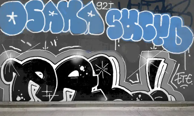 Graffiti artwork by osaka