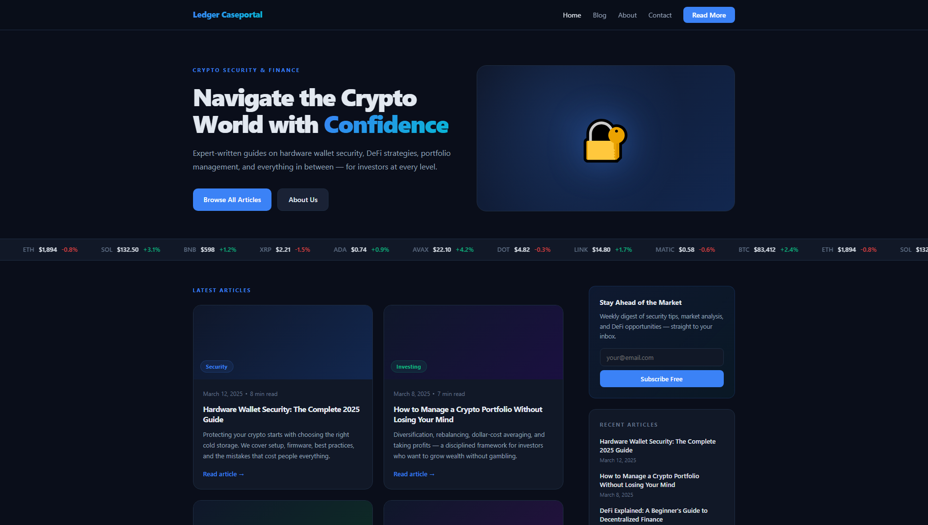 Stored capture of ledger-caseportal.com