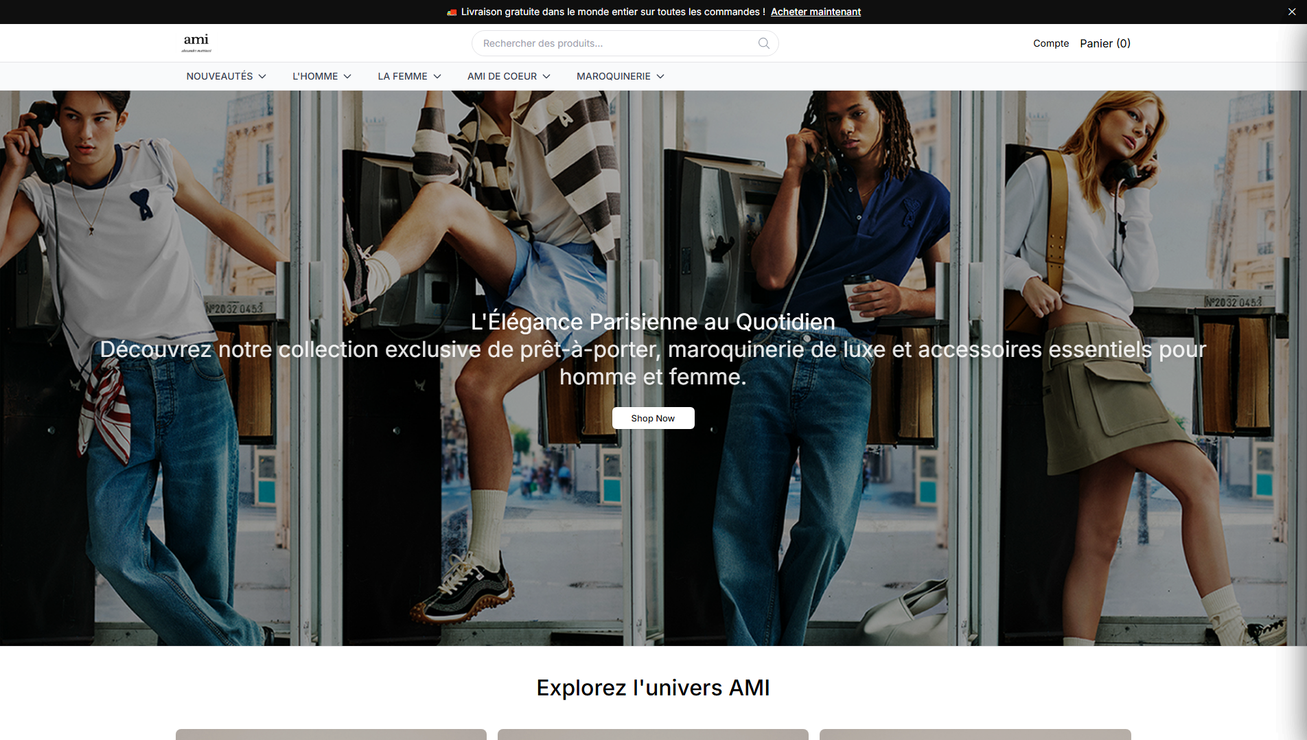Stored capture of amivogue.shop