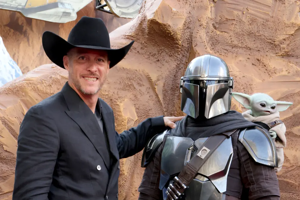 The Man Behind the Mandalorian Suit
