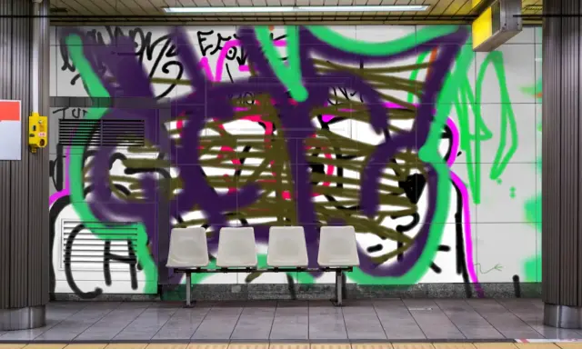 Graffiti artwork by cheddda
