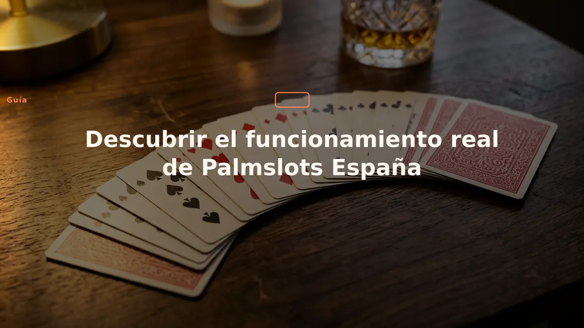 Descubrir el funcionamiento real de Palmslots España