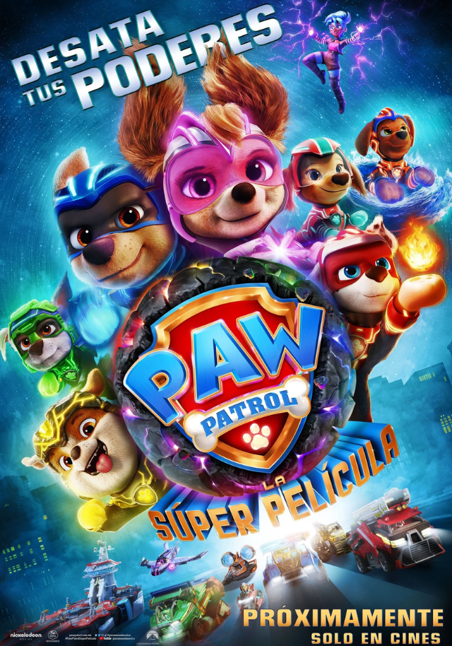 Póster de Paw Patrol: La súper película