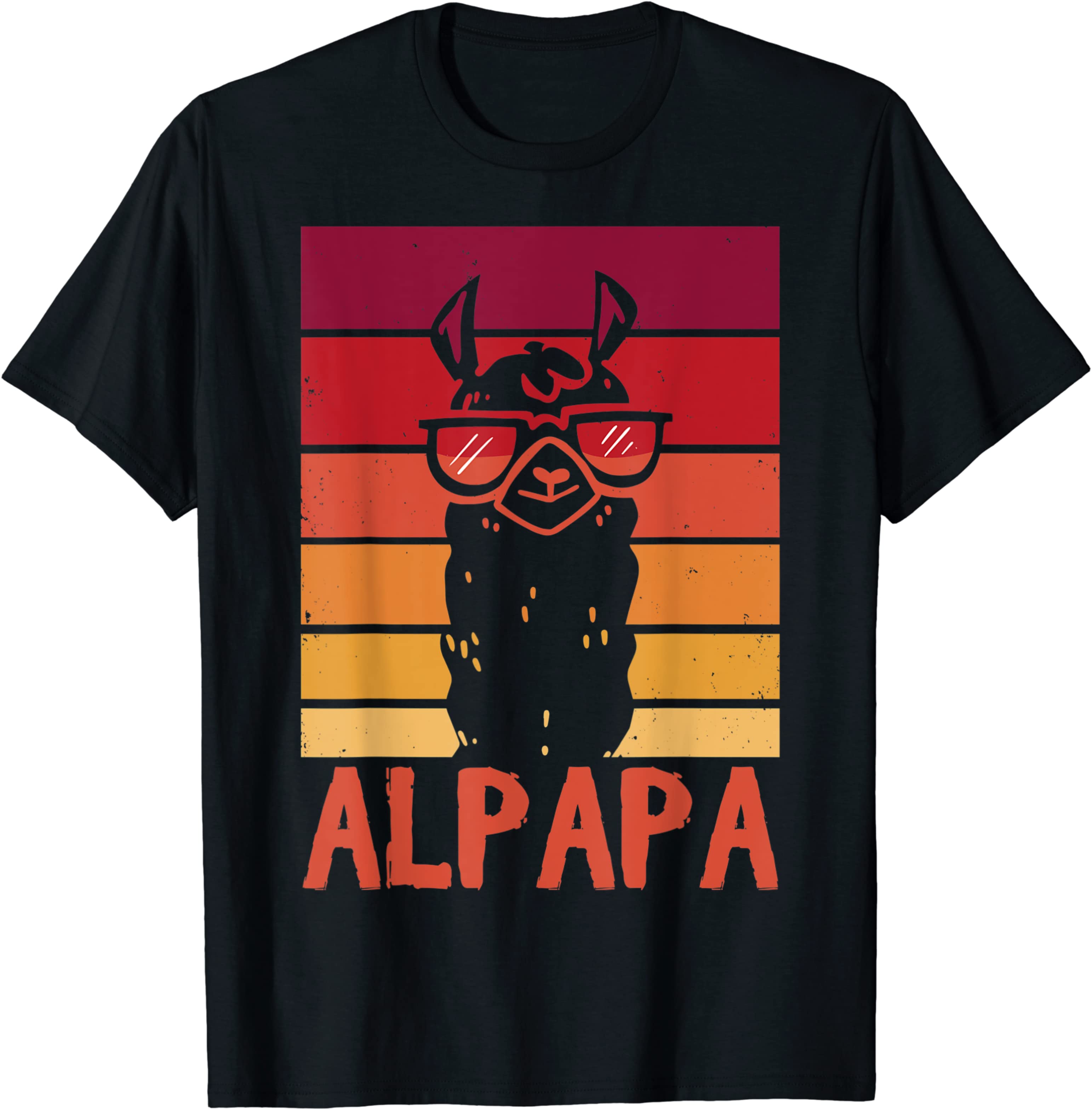 Alpapa Alpaca Fan Llama Fan Lover Father’s Day Unisex T-Shirt