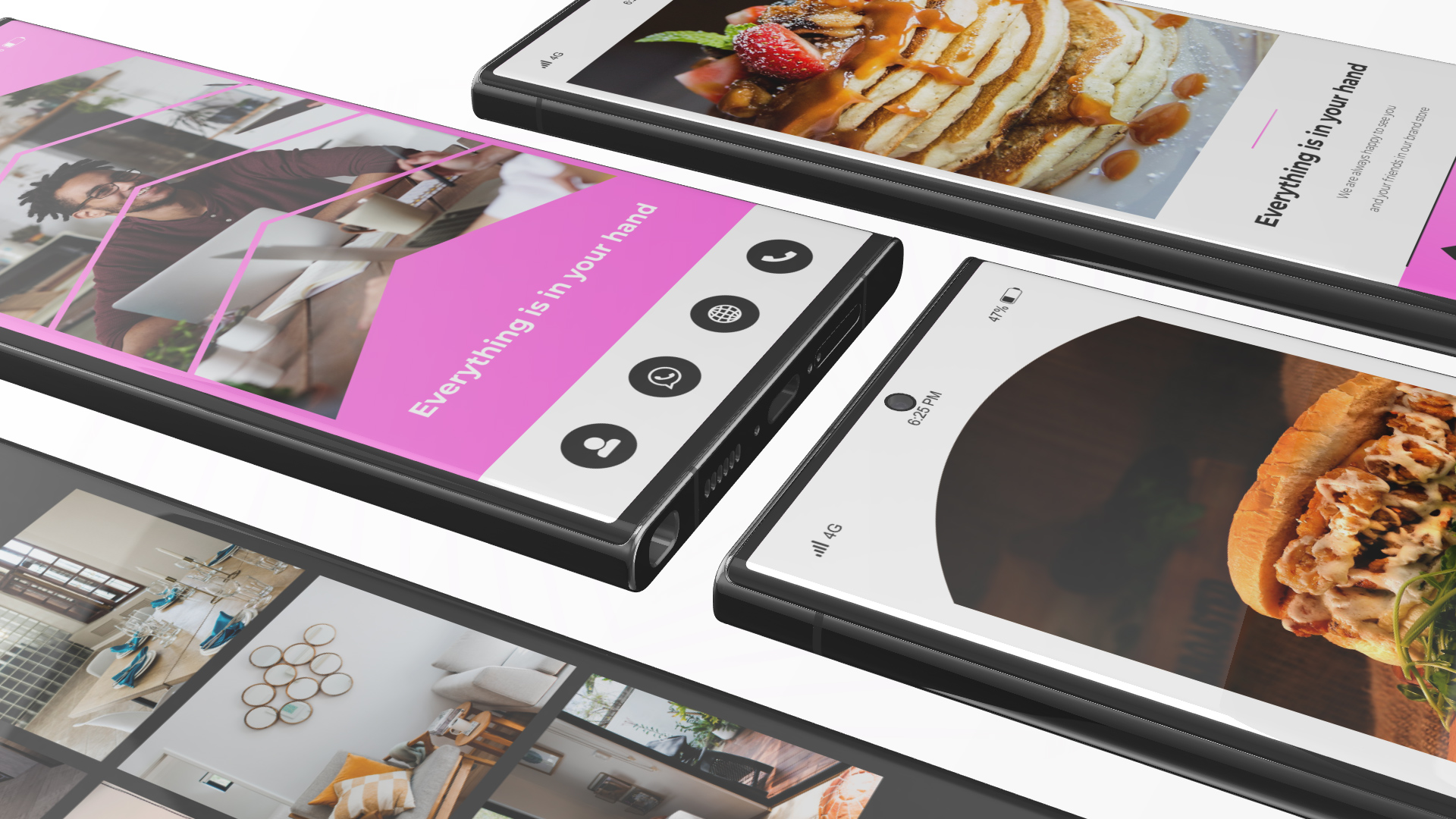 Clean Mobile Mockup Clean Mobile Mockup
