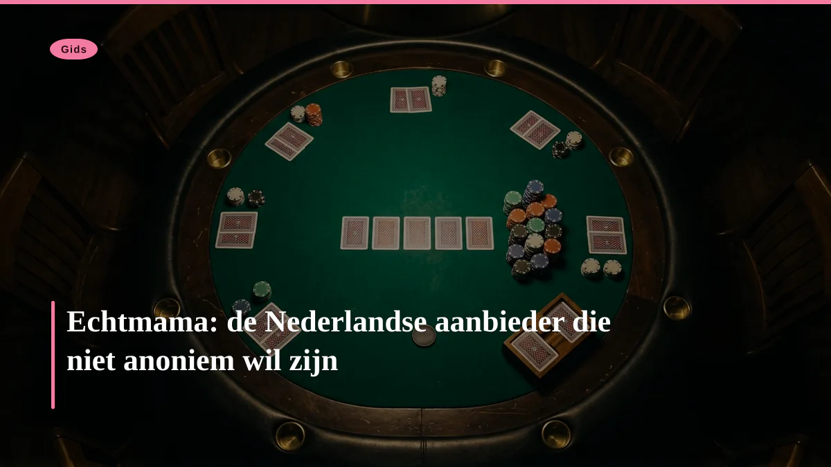 Echtmama: de Nederlandse aanbieder die niet anoniem wil zijn