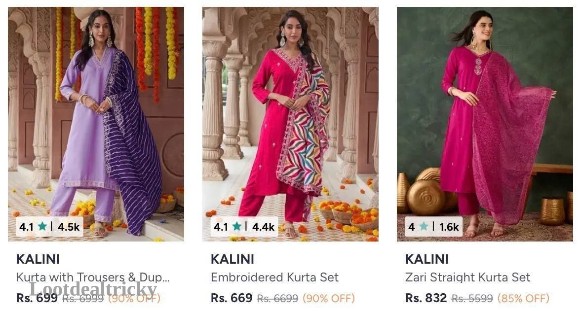 Kalini 90 Off – Just 90% OFF | Lowest Price Deal Kalini 90 Off – Just 90% OFF | Lowest Price Deal