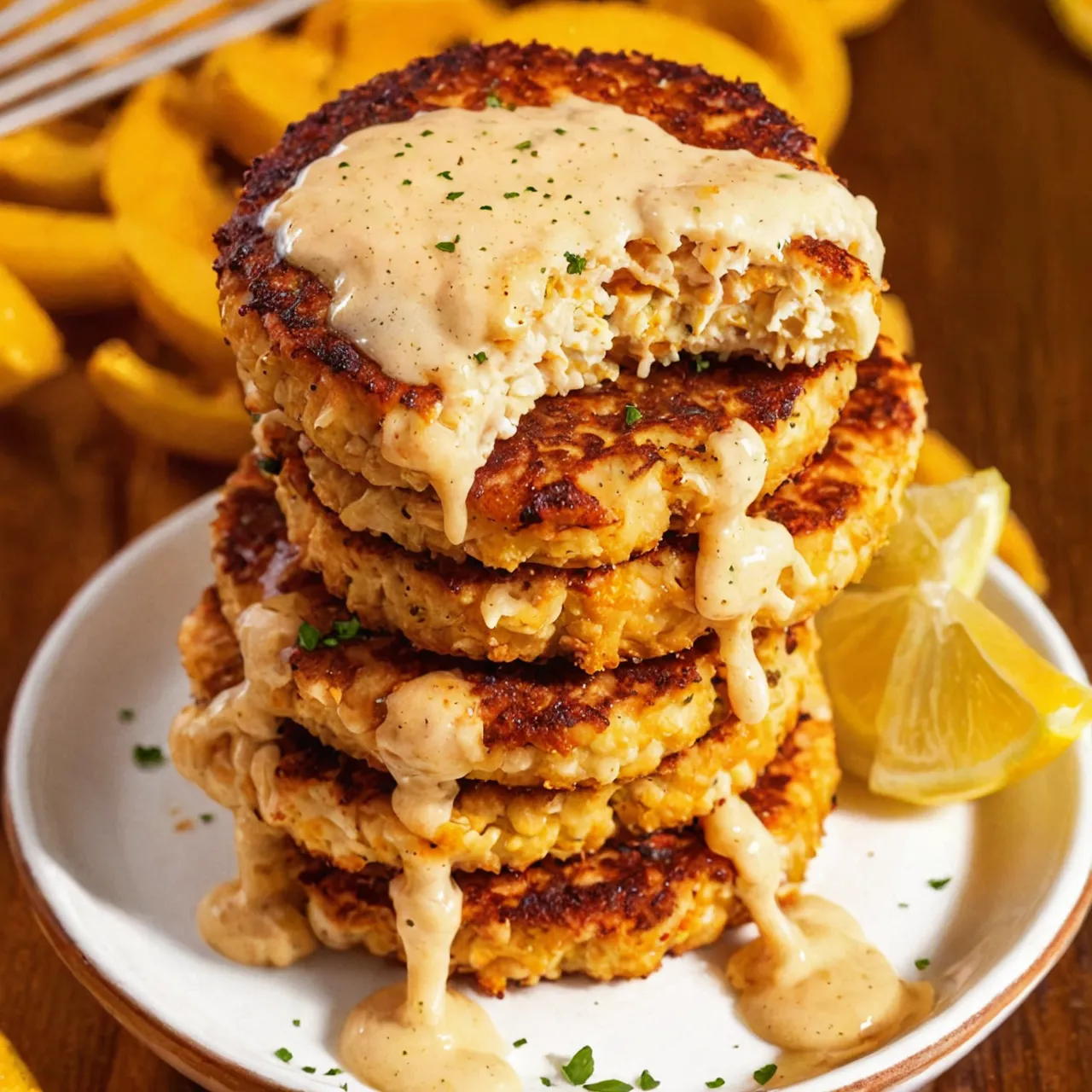 Ultimate Crab Cakes with Classic Remoulade Sauce