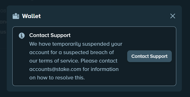 suspended