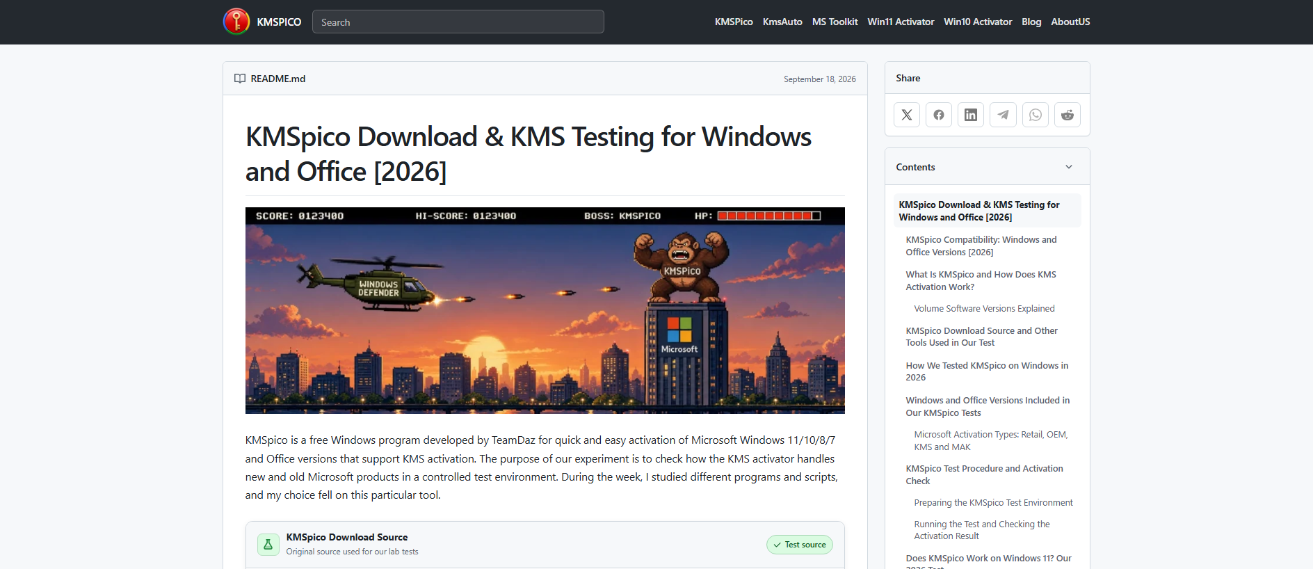 Stored capture of kmspico-official.io
