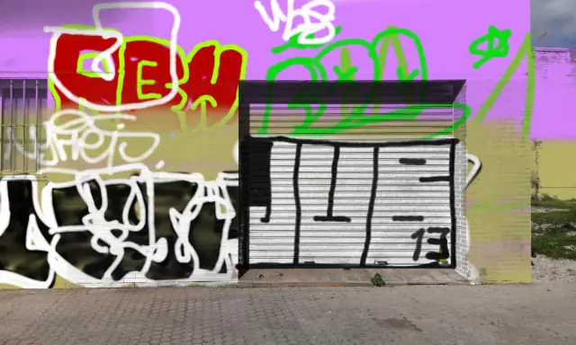 Graffiti artwork by JUBS13
