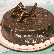 Chocolate truffle cake by Rapture Cakes, custom cake shop in Sector 63 Noida