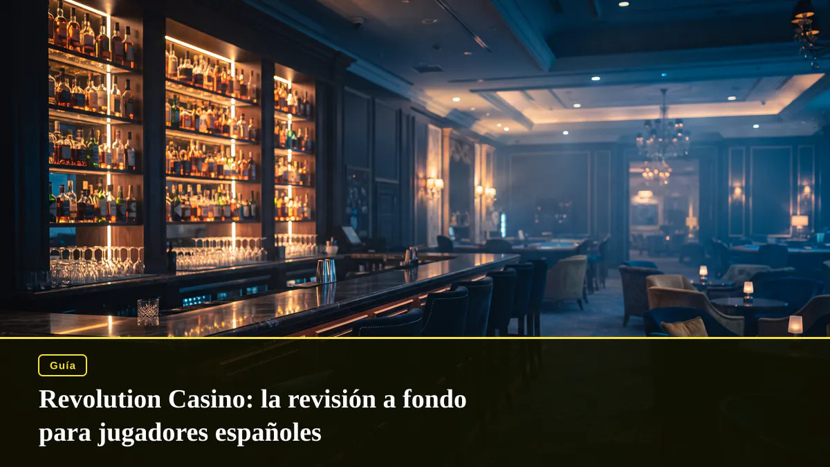 Revolution Casino: la revisión a fondo para jugadores españoles