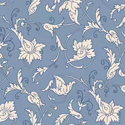 elegant damask pattern vector 4044443