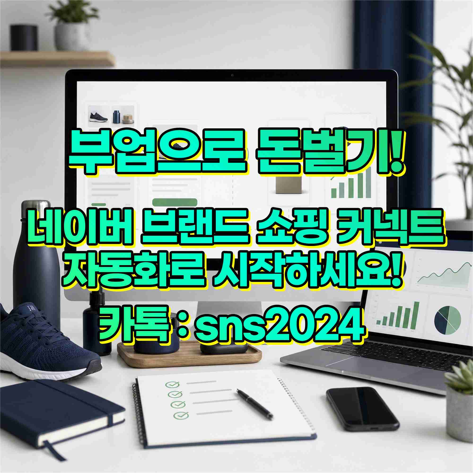 쇼핑커넥트 자동화프로그램 브랜드커넥트 자동화프로그램 부업추천 시작 가이드