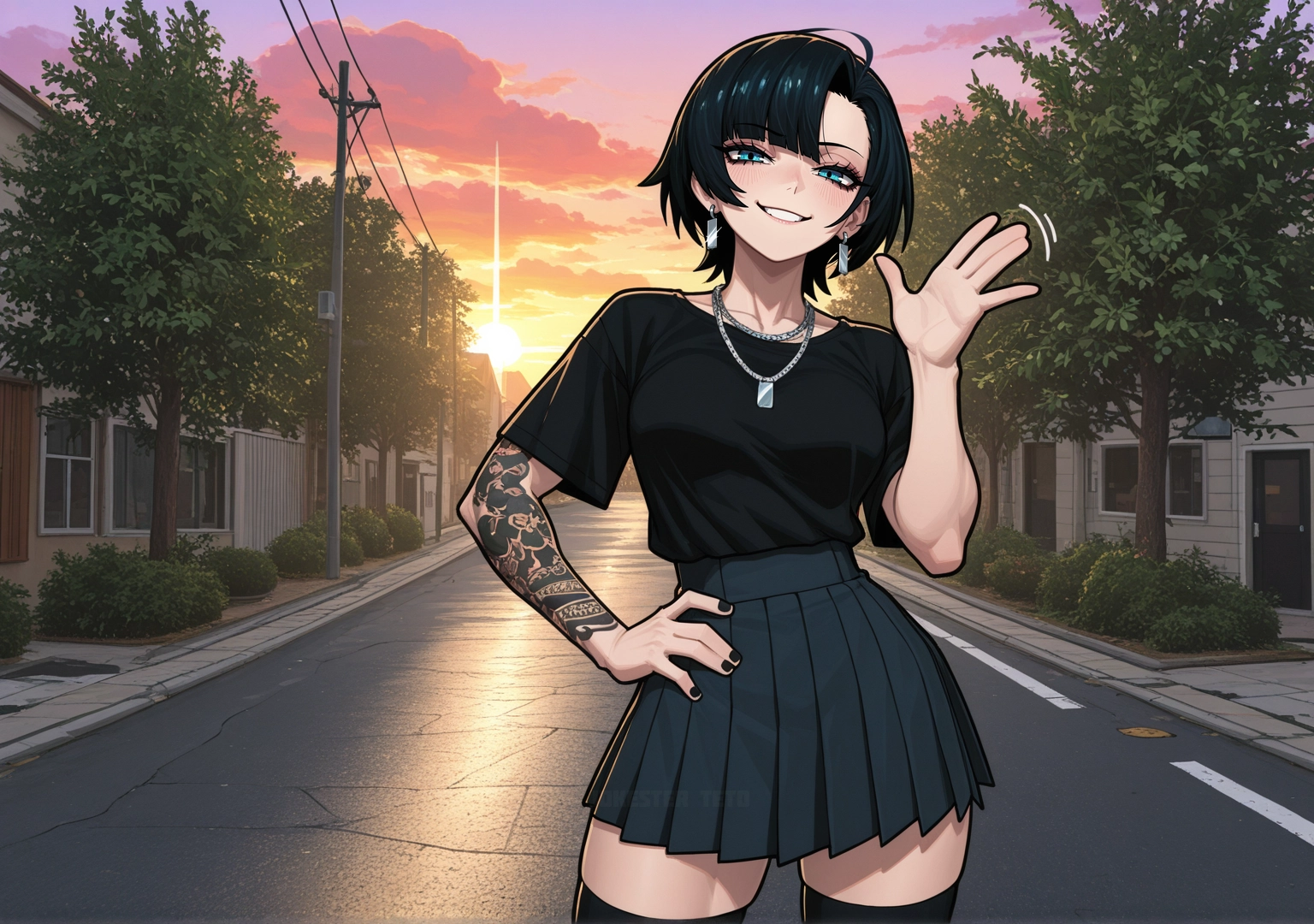 you and Alice Kittern | A not so stereotypical tomboy futa are strangers