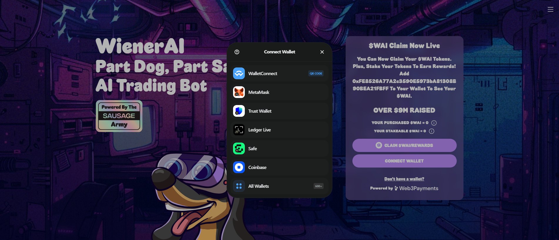 Stored capture of wienerdog-ai-liveclaim.pages.dev