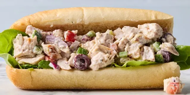Chopped Greek Chicken Sandwich Debuts on Delish