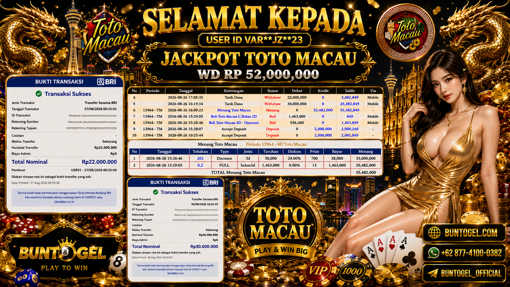 BUKTI BAYAR BUNTOGEL