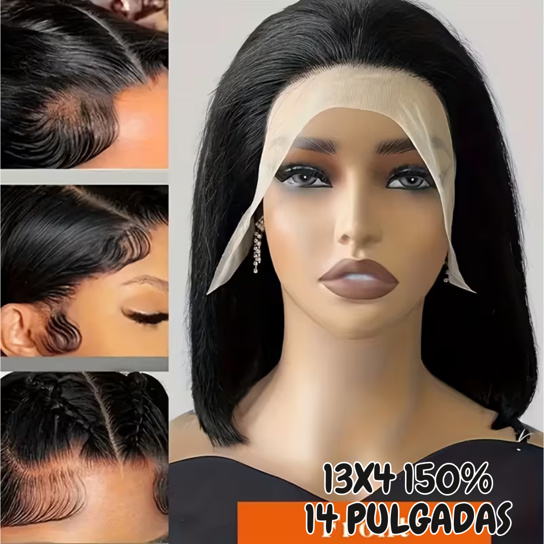 13x4 150% 14" Negro Lacio Beauty Saror