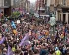 Right-Wing and Anti-Racist Groups Clash in UK Cities