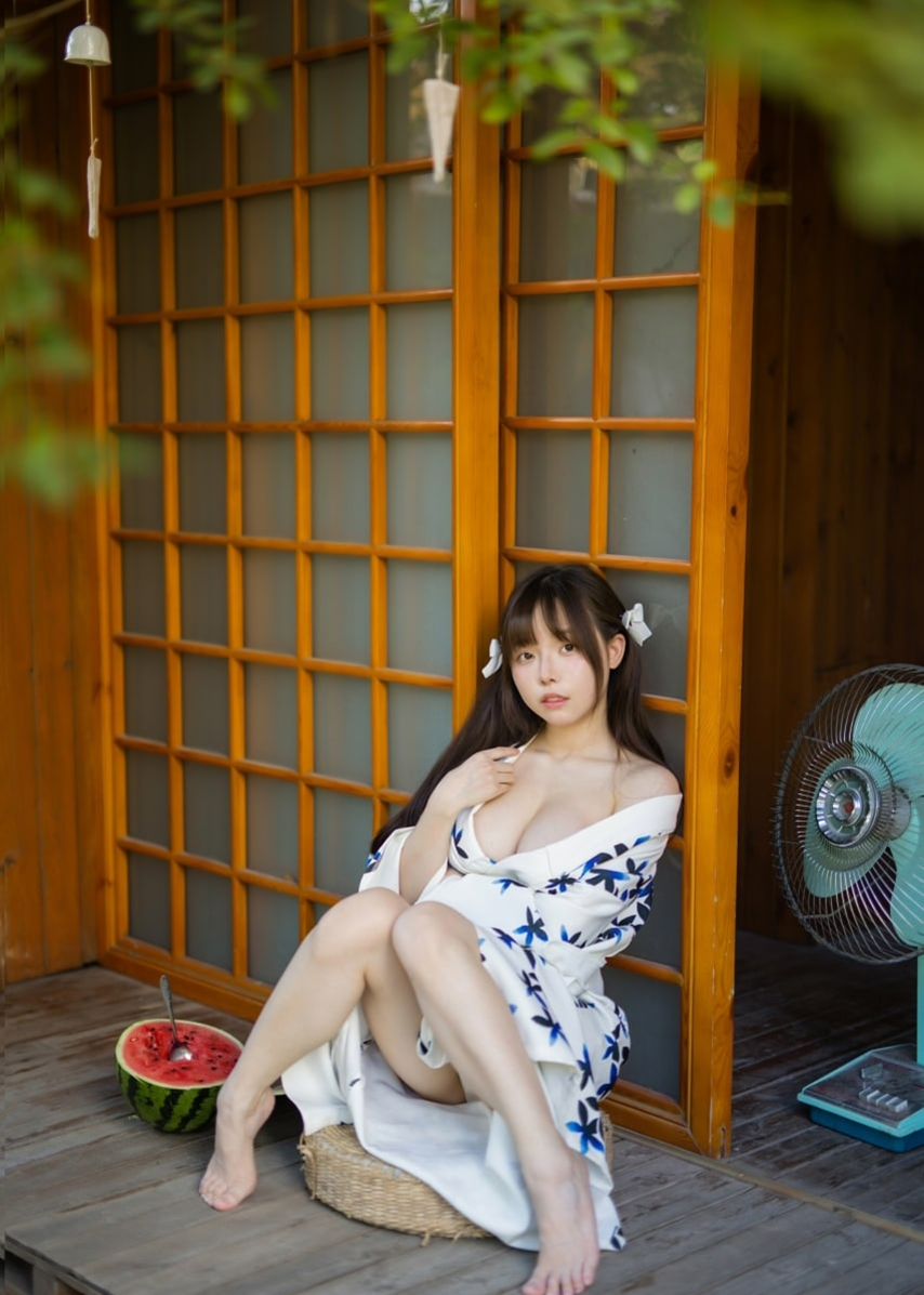 六味帝皇酱 夏日和服 043