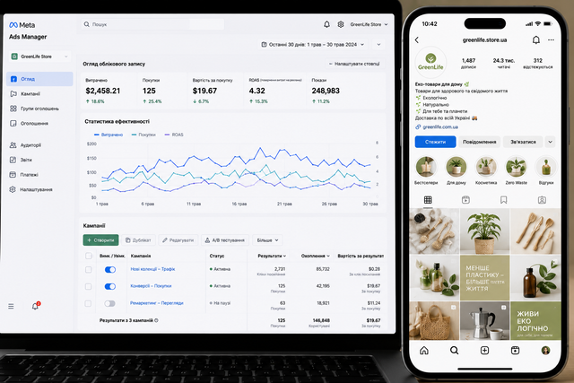 Meta Ads для магазину еко-товарів