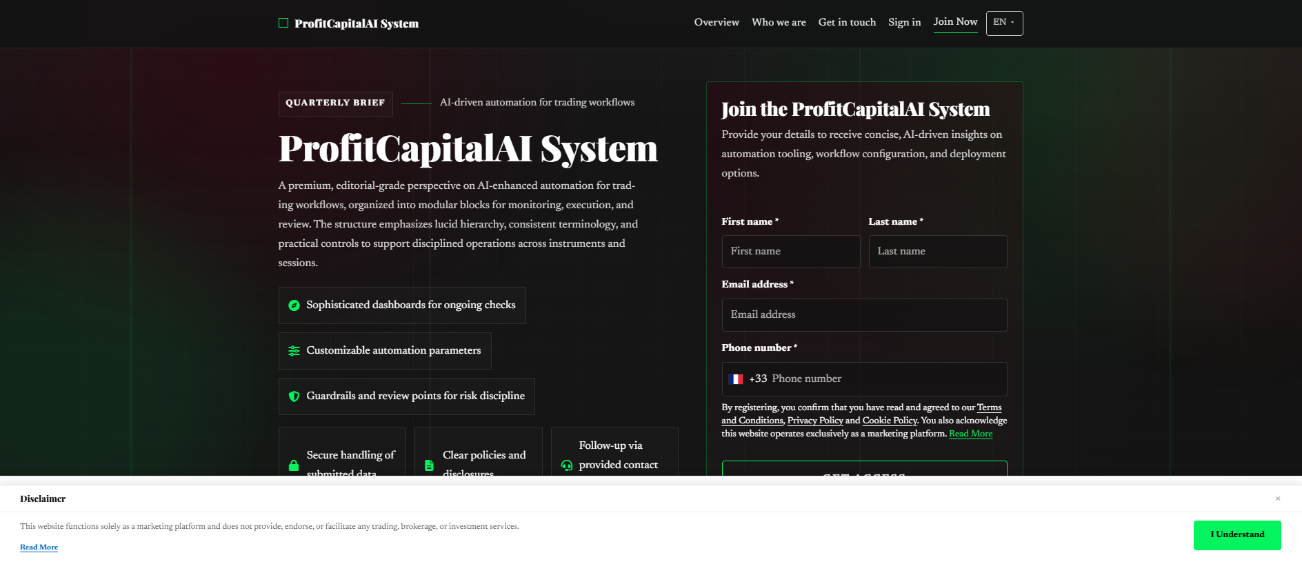 Stored capture of wealthprogramplatform.com