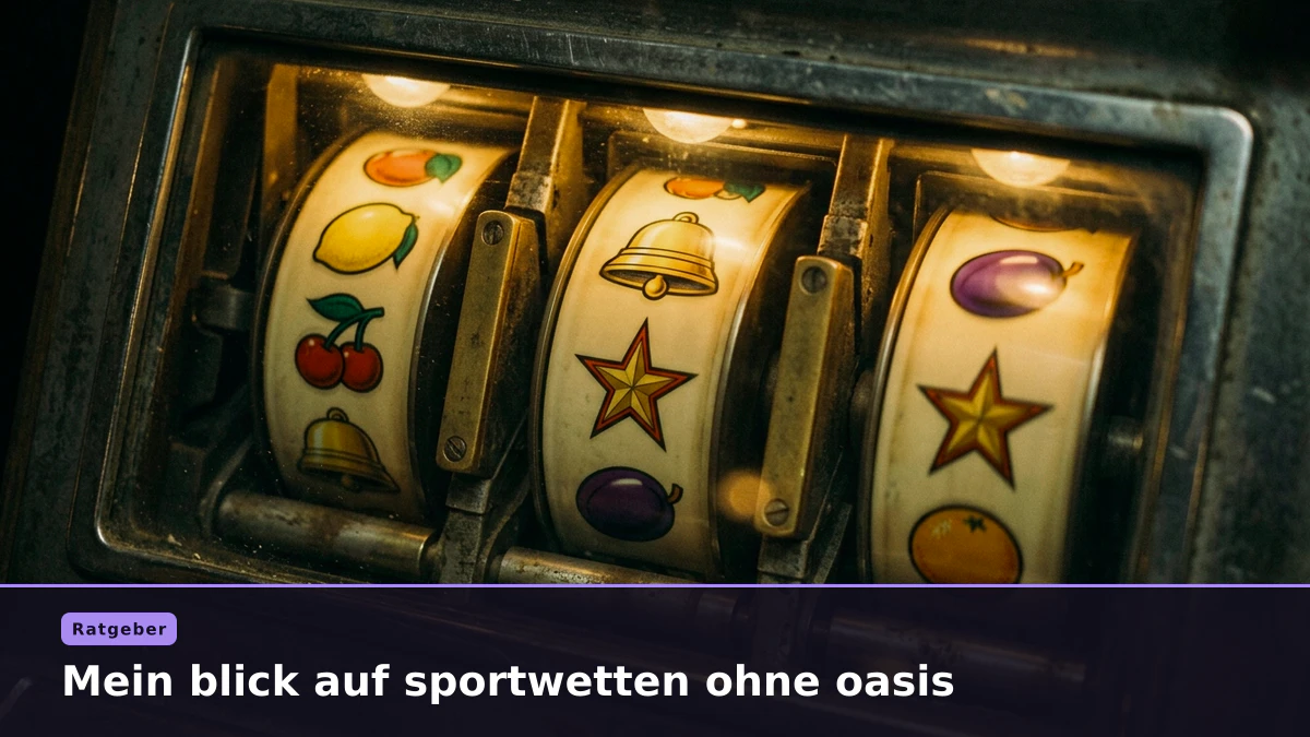 Mein blick auf sportwetten ohne oasis