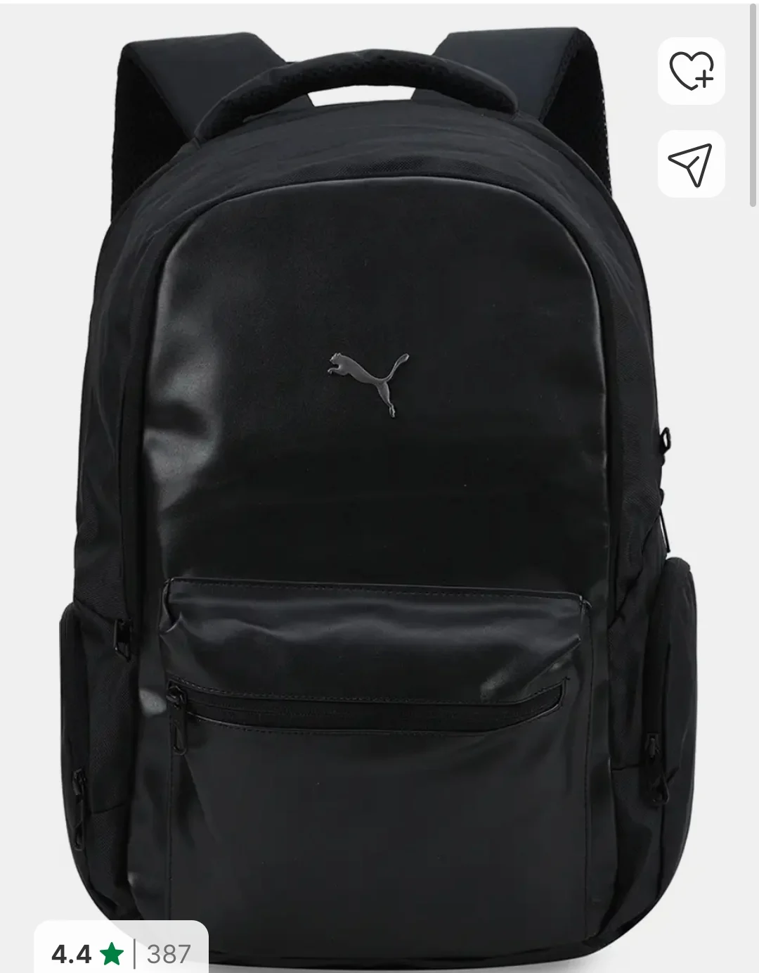 PUMA Medium 22 L Backpack Storm Backpack (Black)