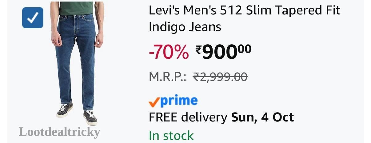 Levi S Men | Limited Time Loot Offer